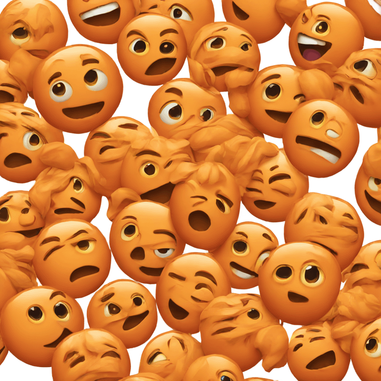 Orange emoji emoji