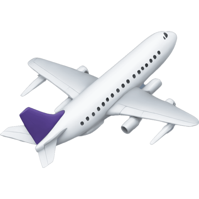 Plain plane on a plain  emoji