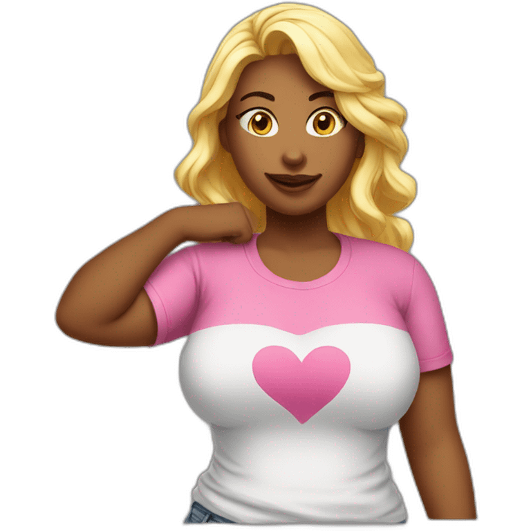 big-tits-in-tshirt emoji