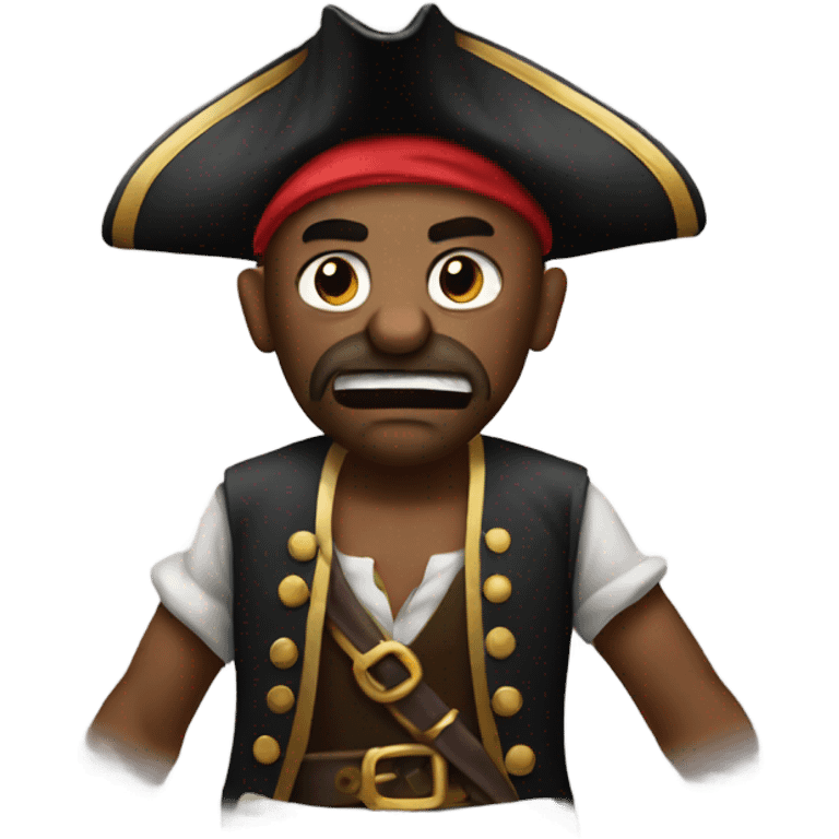 Irate pirate emoji