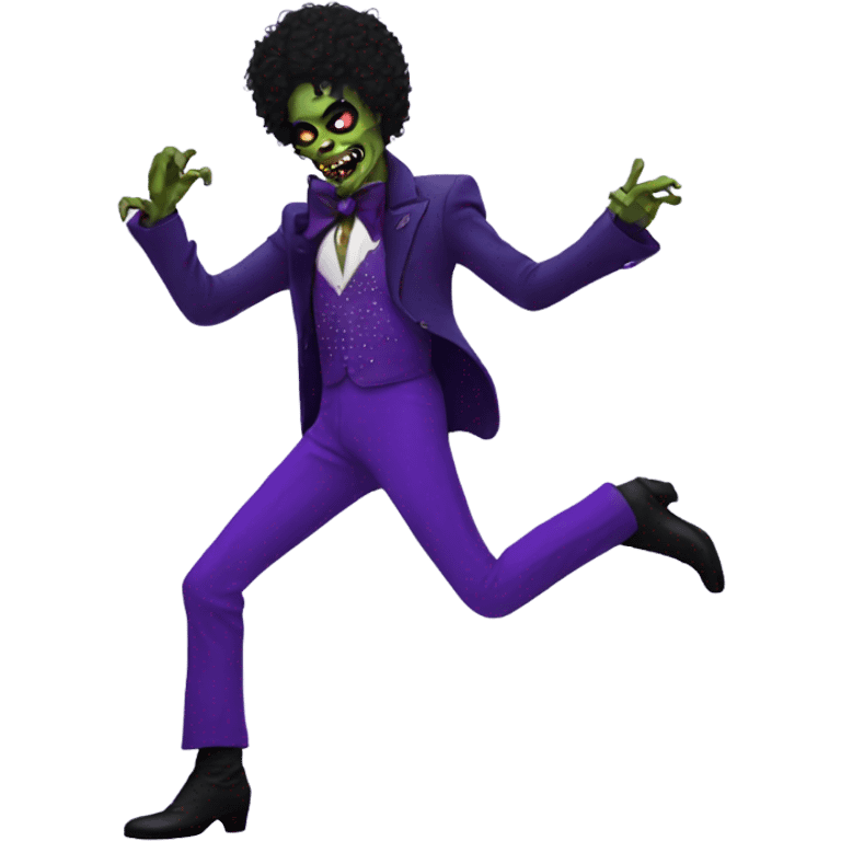 prince purple rain zombie dancing emoji