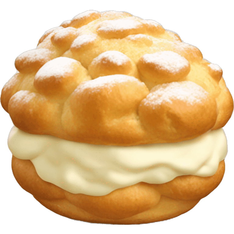 Cream puffs emoji