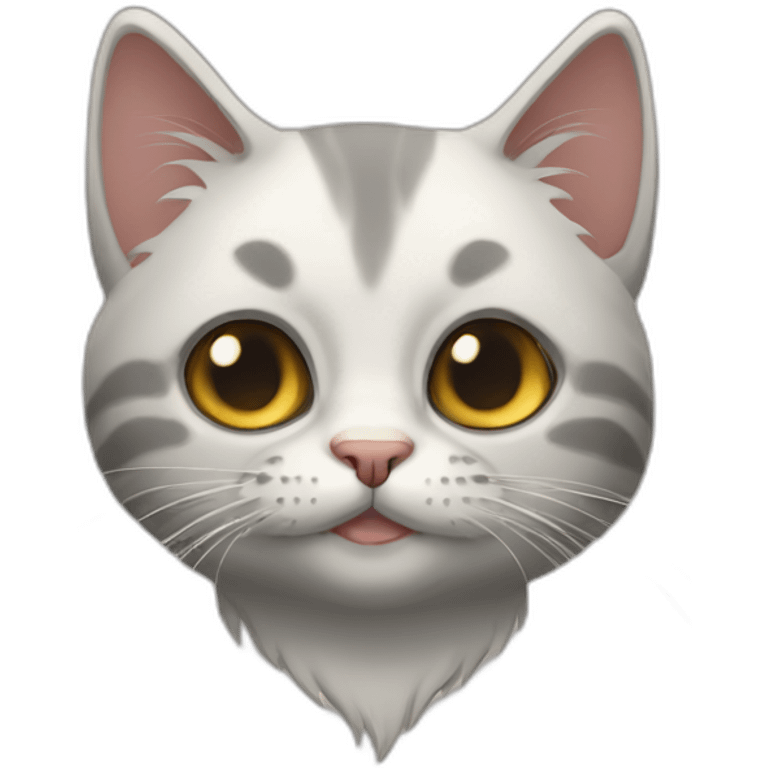 Scottsish Fold cat emoji