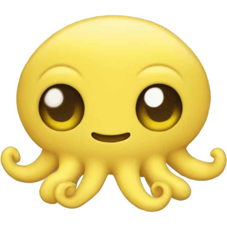 Yellow octoplush emoji