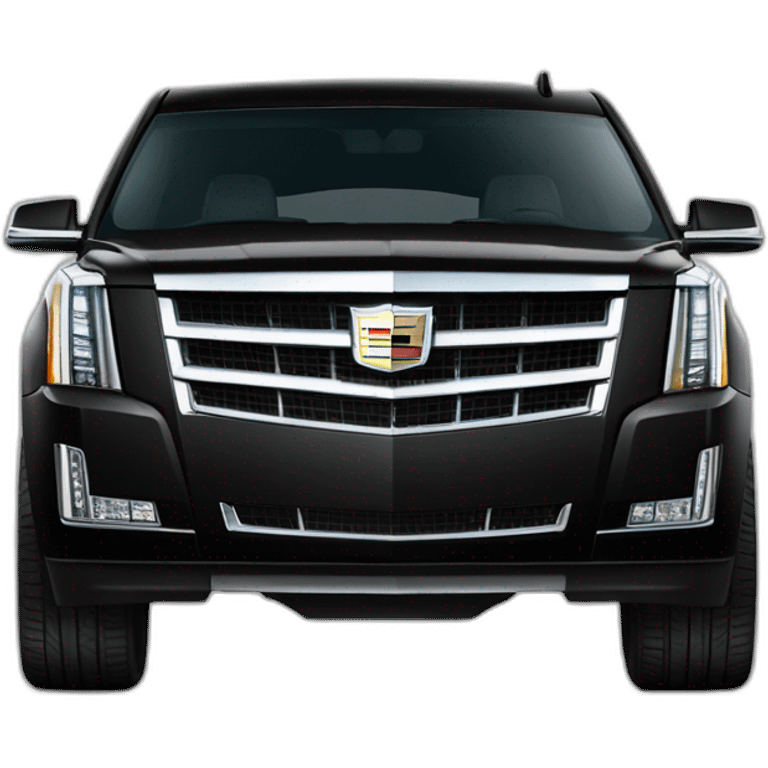 cadillac escalade negra larga emoji