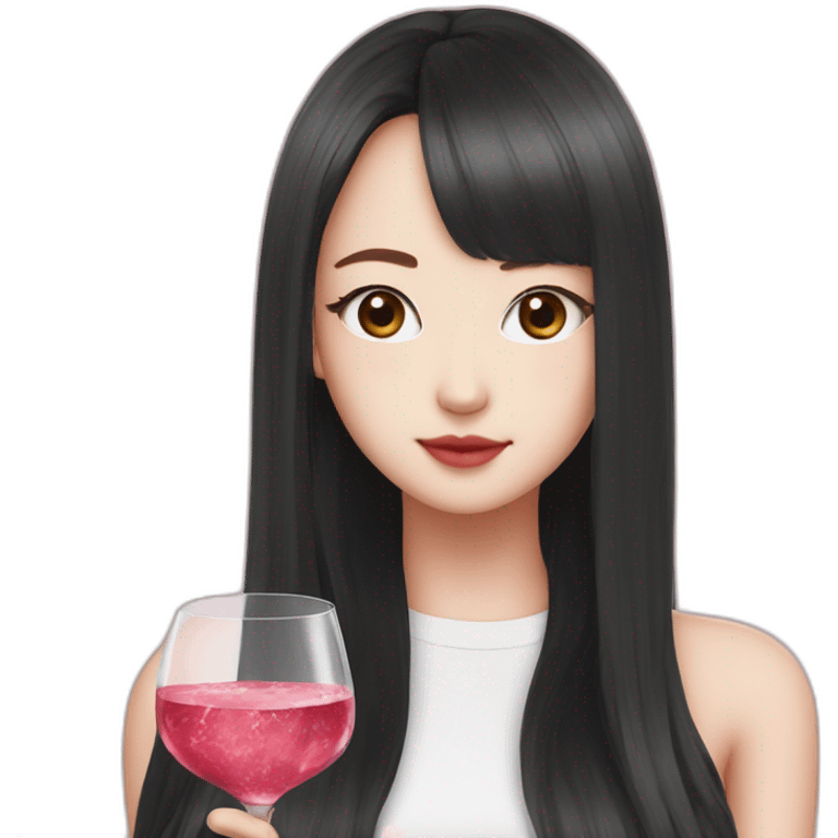 Rosé de blackpink emoji