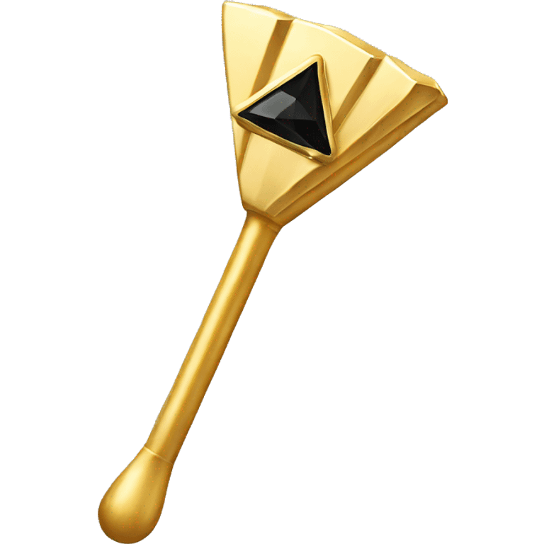 gold and Black diamond clapper emoji