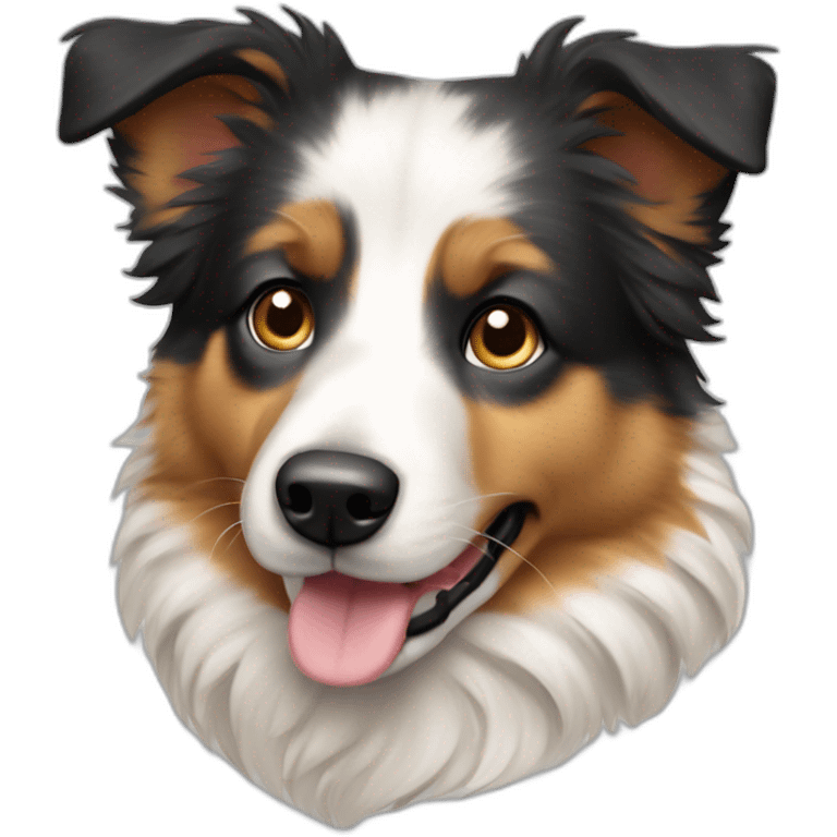 mini australian shepperd emoji