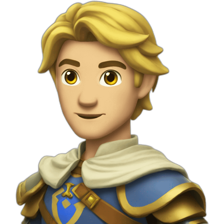 Zelda le chevalier emoji