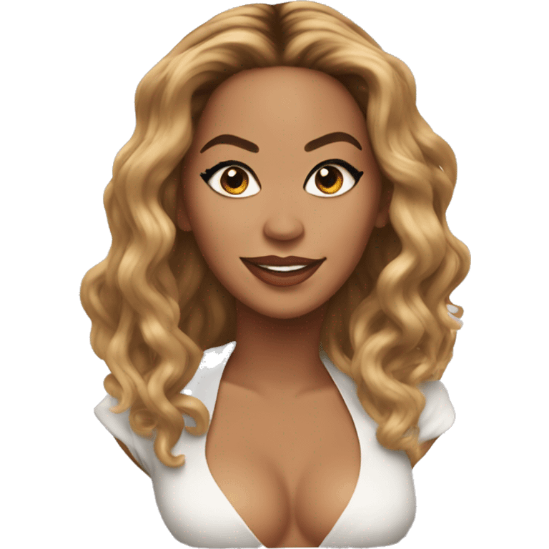 Beyonce in real life emoji