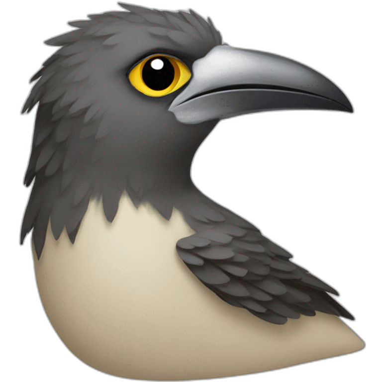 A calao bird emoji