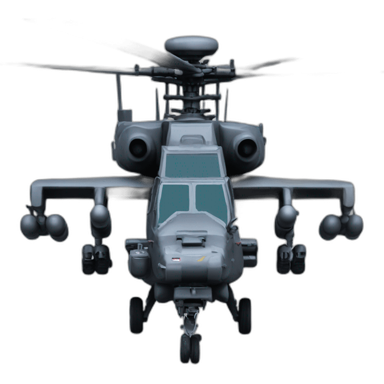 Apache helicopter emoji