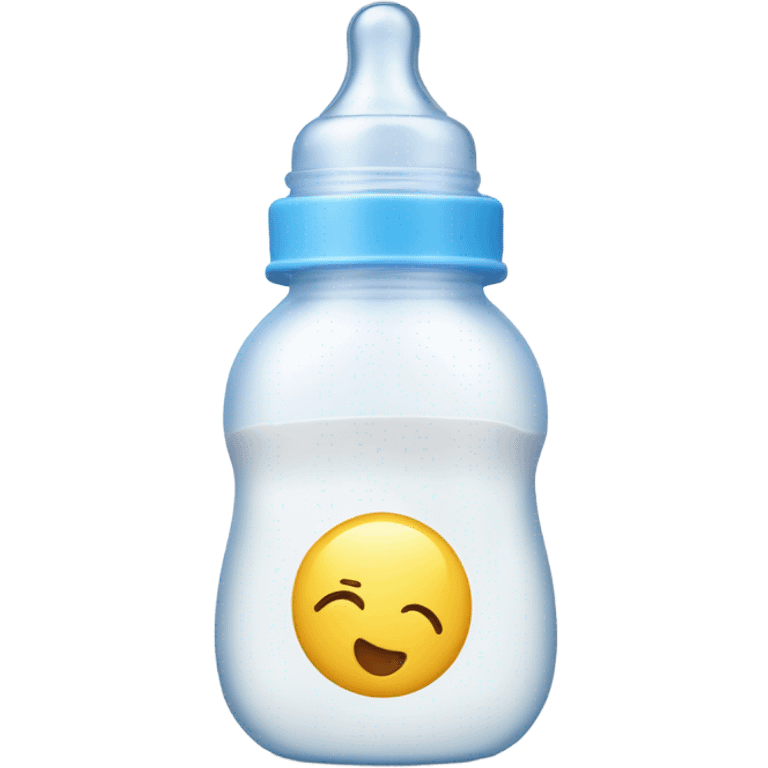 Baby Bottle with milk  emoji