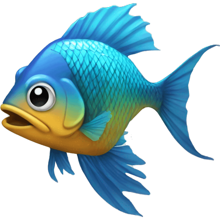 Fish doing the disco  emoji