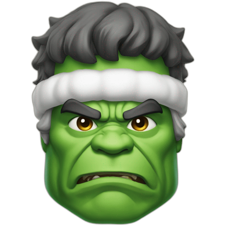 hulk santa claus emoji