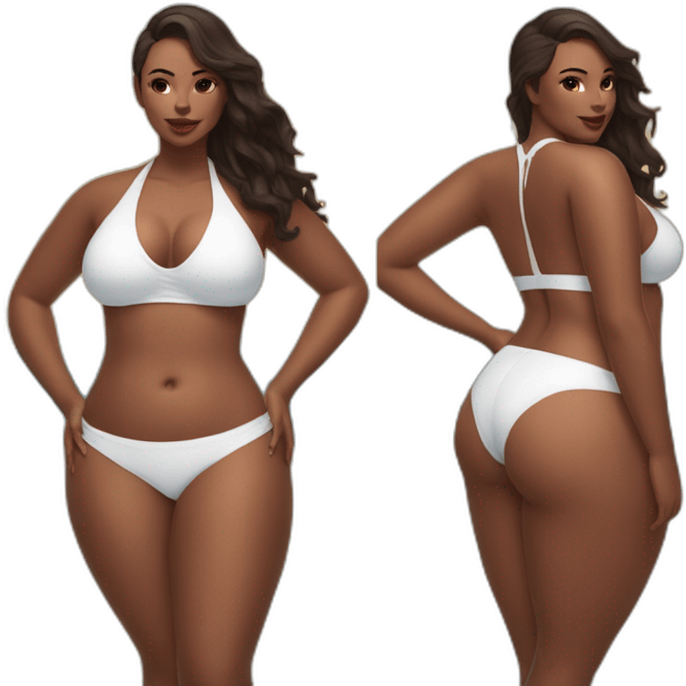 full-body-curvy-beauty-in-a-white-bikini-both-sides emoji