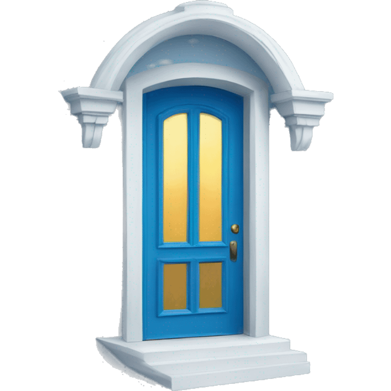 blue door opened to heaven emoji