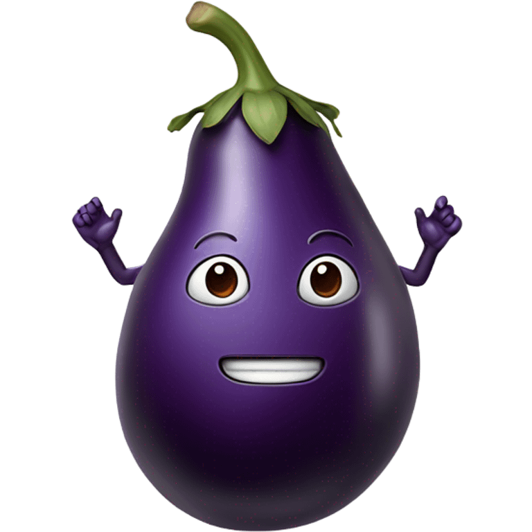 Humanoid eggplant  emoji