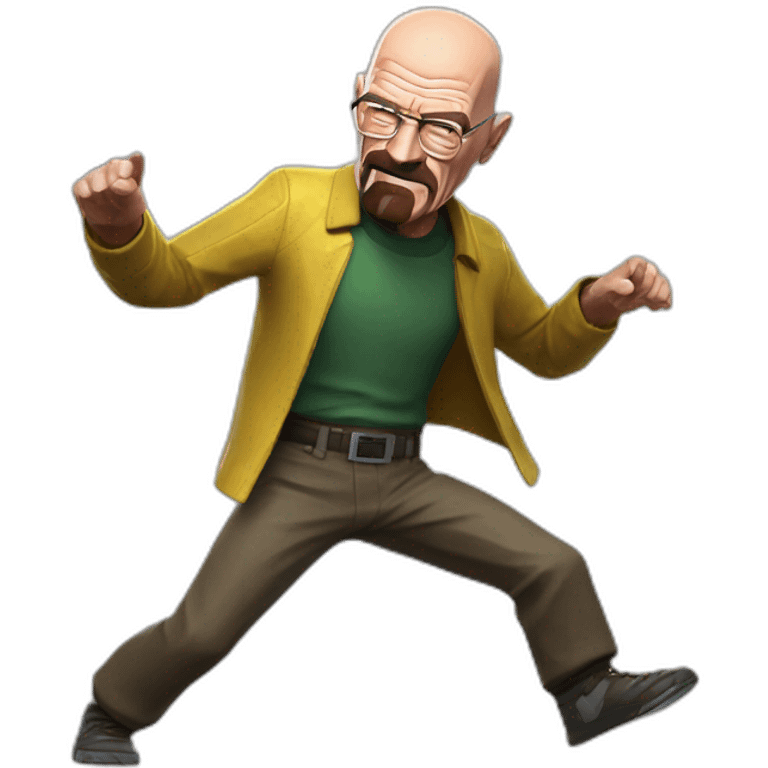 walter white fortnite dancing emoji