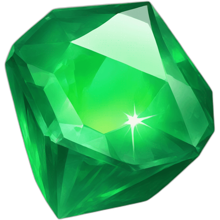 green gem emoji