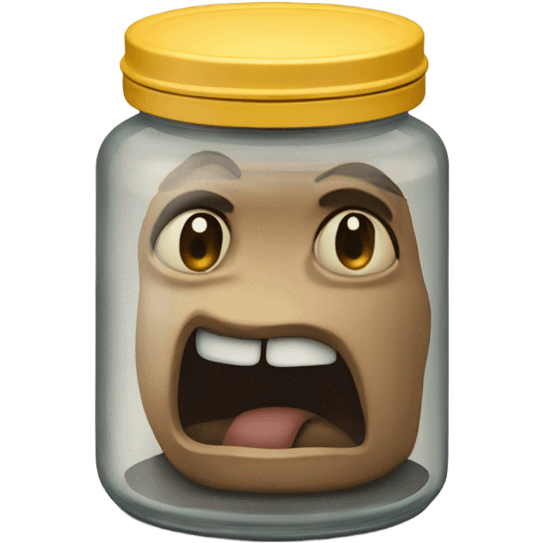 half empty tobacco jar emoji