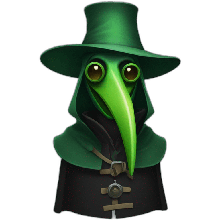 green plague doctor emoji