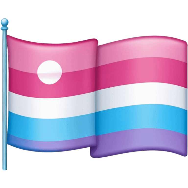 Trans flag emoji