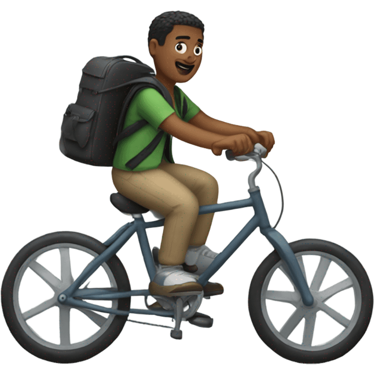 damian riding a bike emoji