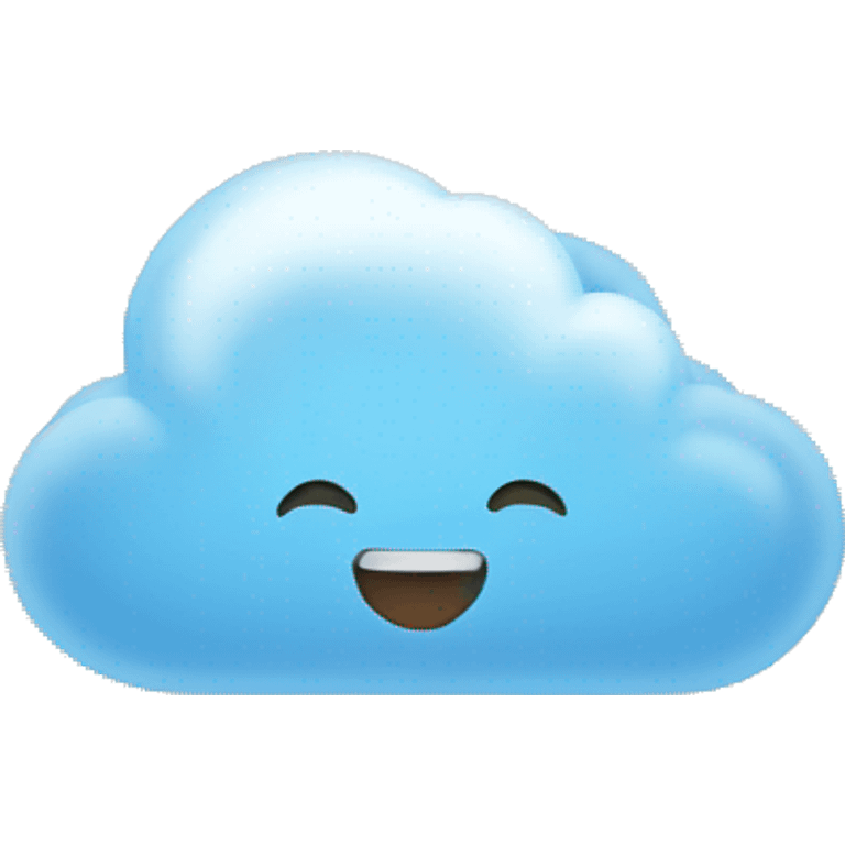 Cloud emoji