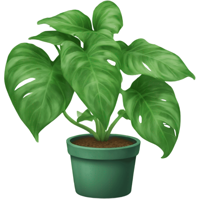 Pothos plant emoji