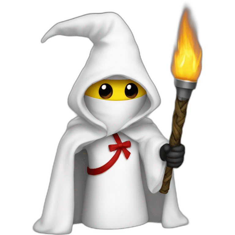 kkk enjoyer with torch emoji