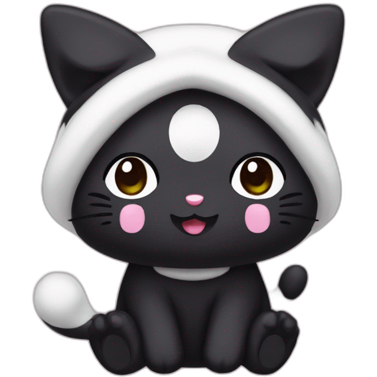 Kuromi sanrio emoji