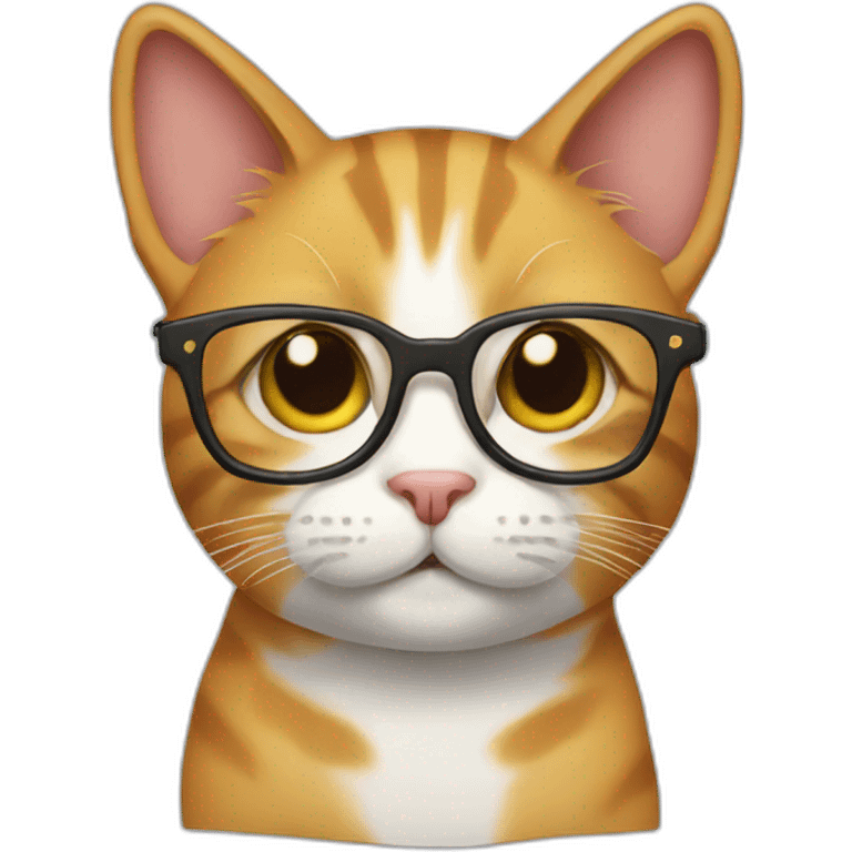 cat with glasses emoji