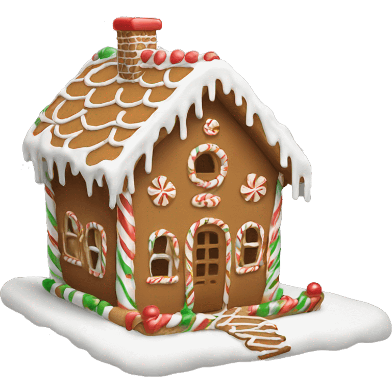 gingerbread house  emoji