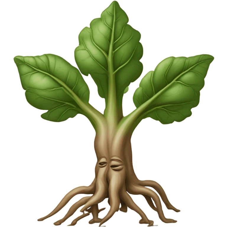 mandrake root emoji