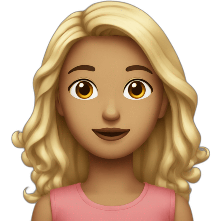 fille qui lève les yeux au ciel emoji