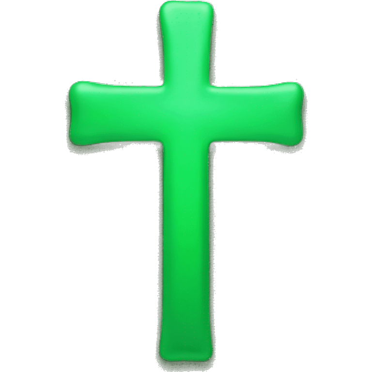 Green cross emoji