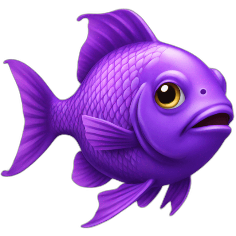  Poisson violet  emoji