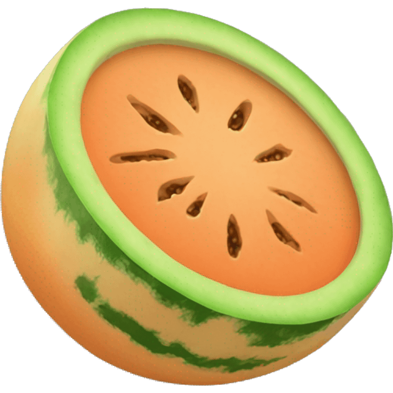 Hot melon emoji