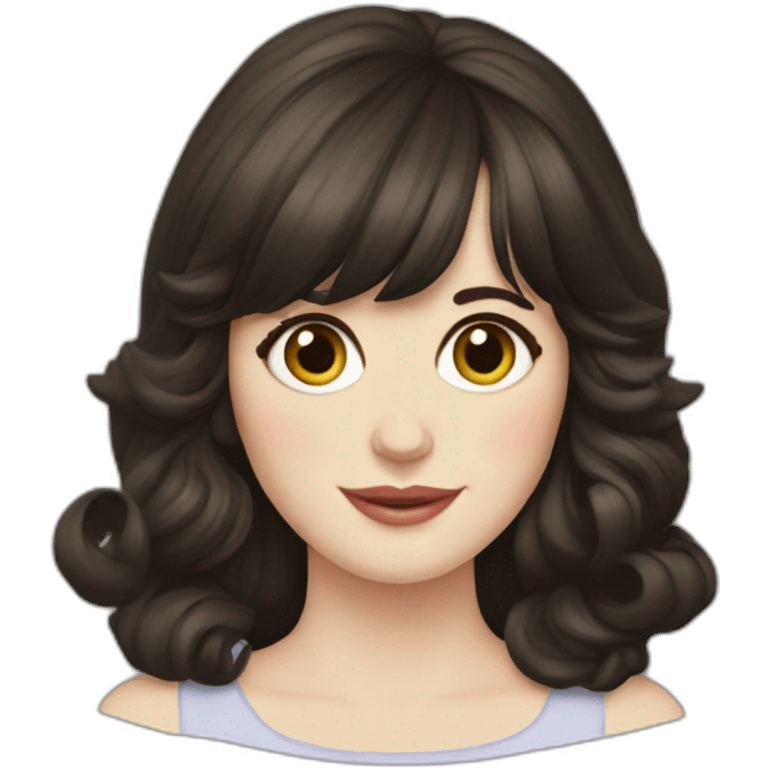 Zooey Deschanel emoji