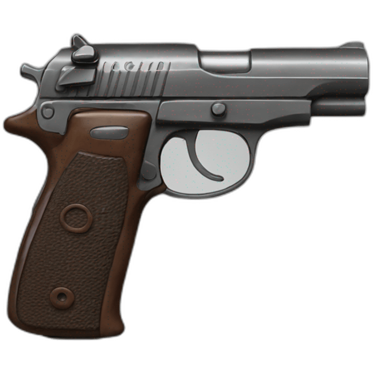 pistolet realiste emoji