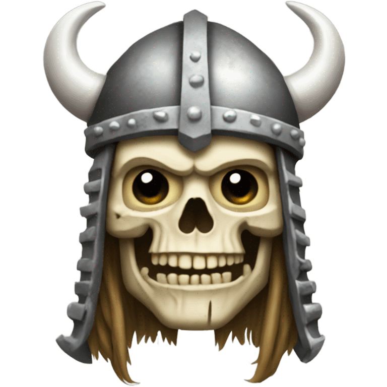 Skeleton Viking  emoji