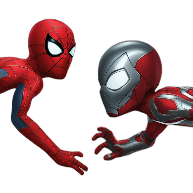 spider man and iron man emoji