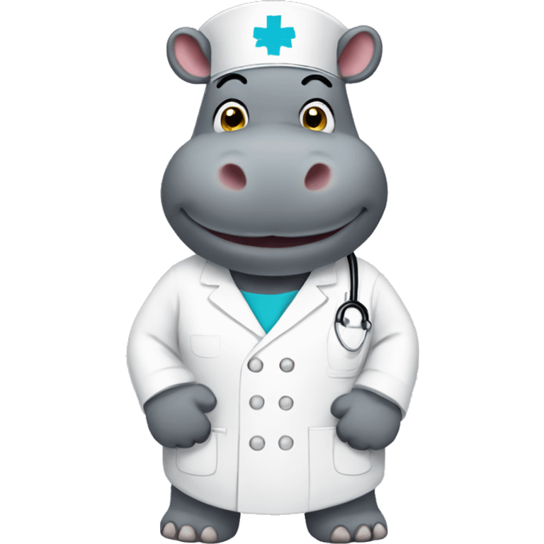 Hippo nurse emoji