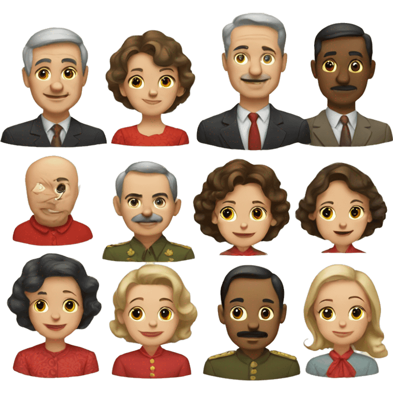 Soviet family emoji