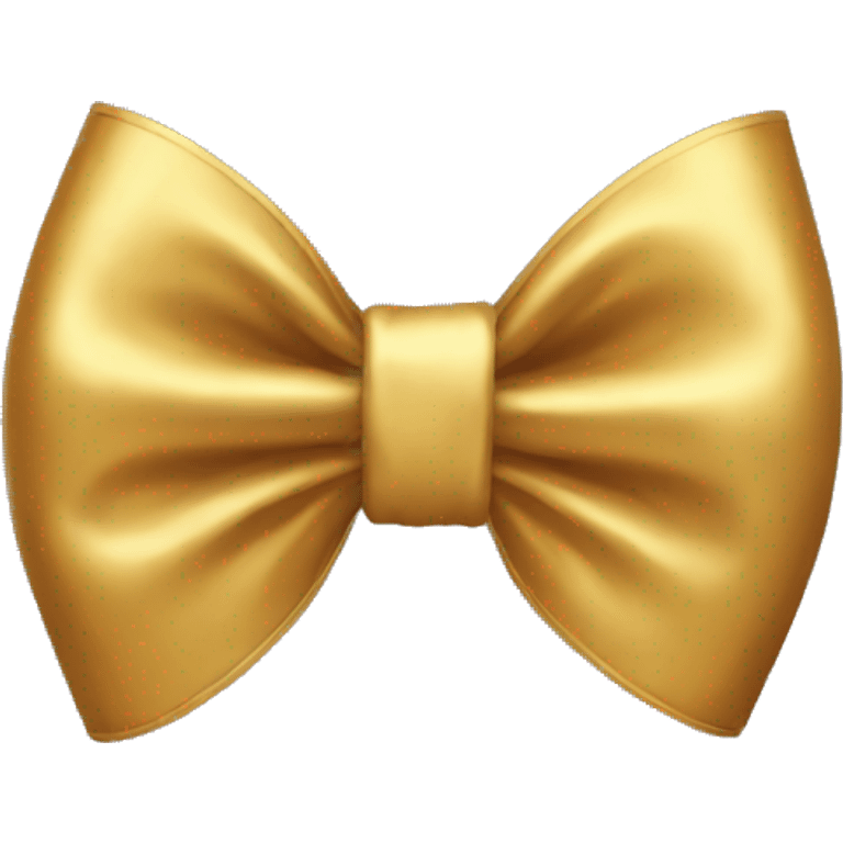 gold bow emoji