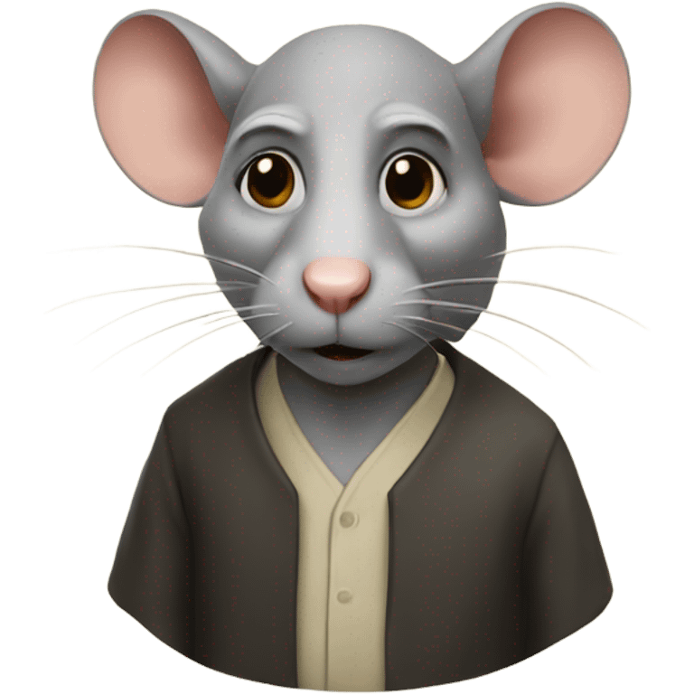 Rat philosopher  emoji