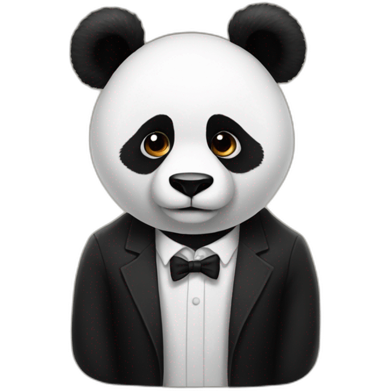 Panda but godfather  emoji