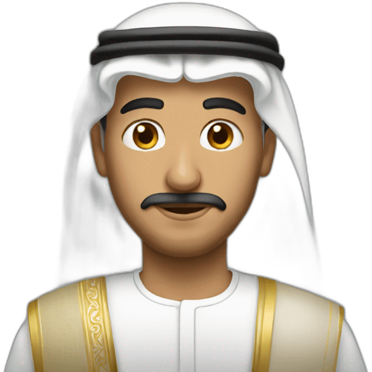 a man from saudi arabia emoji