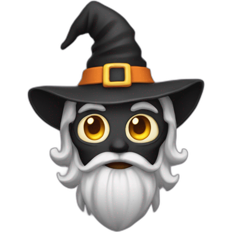 Sorcière d’Halloween emoji